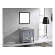 reclaimed vanity unit Virtu Bathroom Vanity Set Medium Transitional