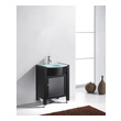 70 double sink vanity top Virtu Bathroom Vanity Set Dark Modern