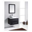 bathroom counter cabinet Virtu Bathroom Vanity Set Dark Modern
