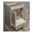 40 bathroom vanity with top Volpa Ash Grey Modern