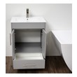 small corner sink unit Volpa Grey Modern