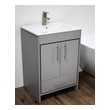 small corner sink unit Volpa Grey Modern