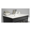 cabinet for under bathroom sink Volpa Black Modern