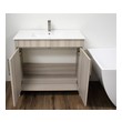 rustic bathroom vanity unit Volpa Ash Grey Modern
