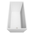 freestanding tub and shower ideas Wyndham Freestanding Bathtub White