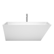 abs bathtub Wyndham Freestanding Bathtub Soaking Bath Tubs White