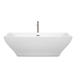 best bathtub drain kit Wyndham Freestanding Bathtub White