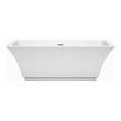 single standing tub Wyndham Freestanding Bathtub White
