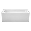 60 inch bathtub alcove Wyndham Alcove Bathtub Soaking Bath Tubs