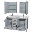 bathroom cabinet manufacturers Wyndham Vanity Set Gray Modern
