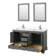 bathroom vanity cabinet only Wyndham Vanity Set Dark Gray Modern