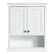 real wood linen cabinet Wyndham Wall Cabinet Storage Cabinets White