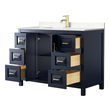60 inch vanity cabinet Wyndham Vanity Set Dark Blue Modern