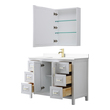 sink and cabinet for small bathroom Wyndham Vanity Set White Modern