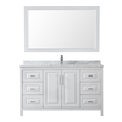 double bathroom cabinets Wyndham Vanity Set White Modern
