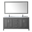 72 bathroom cabinet Wyndham Vanity Set Dark Gray Modern