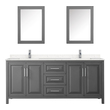 small wooden bathroom cabinet Wyndham Vanity Set Dark Gray Modern