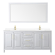small bathroom vanity designs Wyndham Vanity Set White Modern