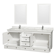 dark grey bathroom furniture Wyndham Vanity Set White Modern